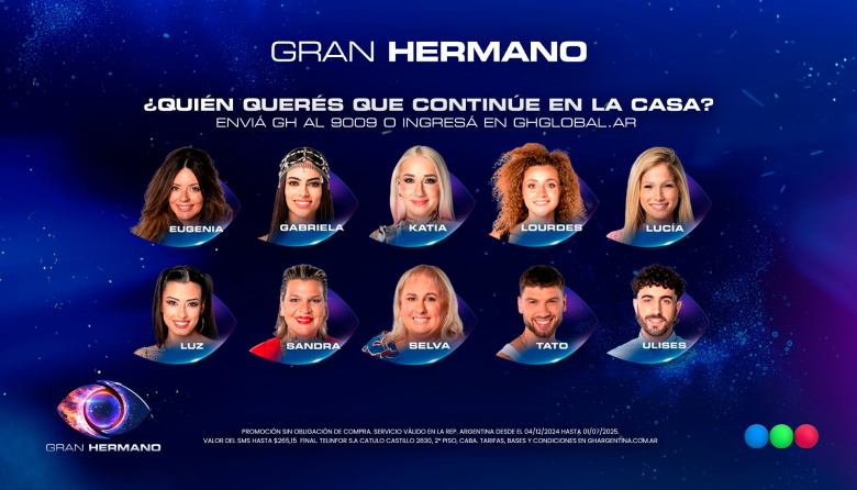 Eliminación en Gran Hermano: cómo se vota gratis al que querés que se quede en el reality