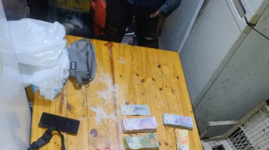 Allanamiento en el barrio La Rubita concluyó con droga incautada y mas de $193 mil