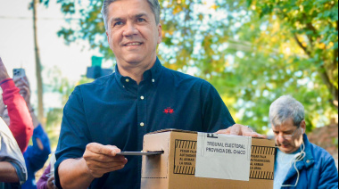 Votó el gobernador Leandro Zdero y dijo que es "un día determinante para los chaqueños"