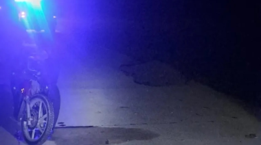 Una motociclista fue encontrado muerto en la Ruta Provincial 1