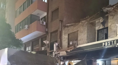 Fuertes vientos causaron el derrumbe del techo de un hostel en Córdoba, dejando una víctima fatal